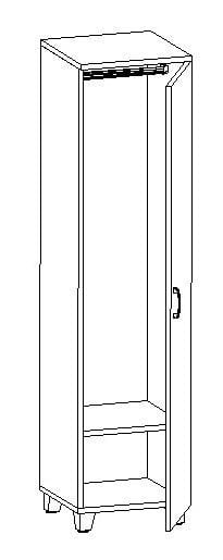 MYL 44 Melamin Dolap