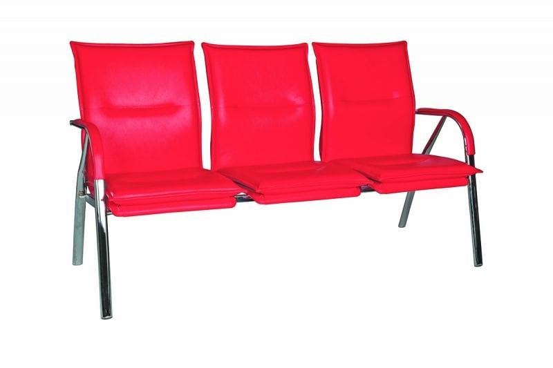 Sunline 330C Üçlü Bekleme Koltuğu Üçlü Krom