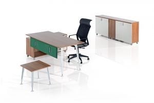 Legold Şef Masa Takımı Sehpa 70cm - Safir - Antrasit